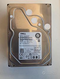 Hard disk DELL 2TB SATA Enterprise Pari a Nuovo
