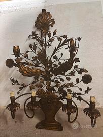 APPLIQUE A PARETE A 6 LUCI