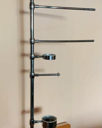 Piantana bagno multifunzione cromata