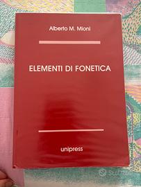 Elementi di fonetica, M. Mioni