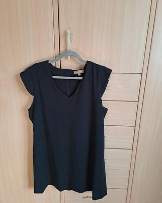 n1 tubino nero con cerniera sul retro taglia 48 