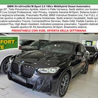 BMW X4 20d M-Sport Tetto Navi CAM LED Clima3Zone M
