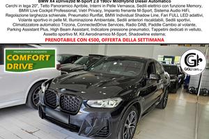 BMW X4 20d M-Sport Tetto Navi CAM LED Clima3Zone M