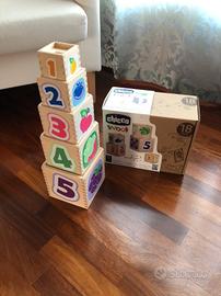 Cubi Impilabili Chicco Wood