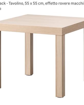 Tavolino lack ikea