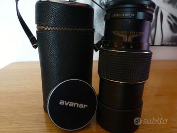 Avanar obiettivo 200 mm f 3,5 con custodia
