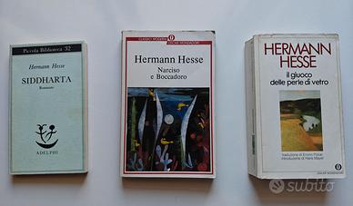 3 libri Hermann Hesse (Adelphi/Mondadori/Newton)