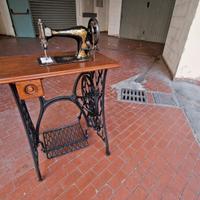 macchina singer restaurata