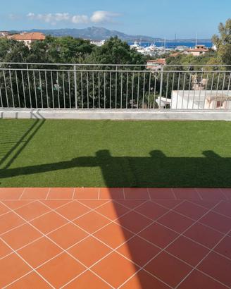 Attico con terrazza vista mare