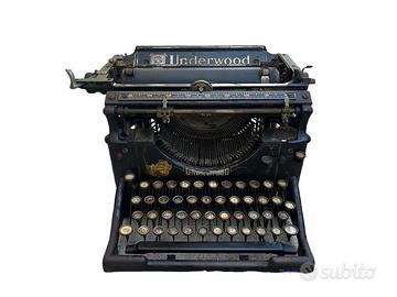 Macchina Da Scrivere Underwood N4 Anno 1915 USA