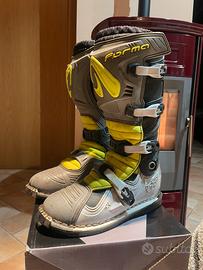 stivali moto cross enduro forma taglia 43.
