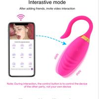 Vibratore con video chiamata a distanza illimitata