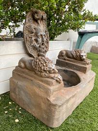 Lavabo e Fontana arenaria fusa