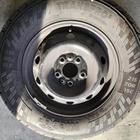 Quattro gomme estive con cerchio