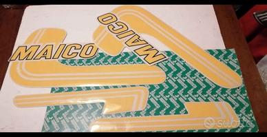 Adesivi Maico originali dell epoca 125 250 490