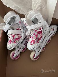 Pattini in linea bambina regolabili 26 29 roces