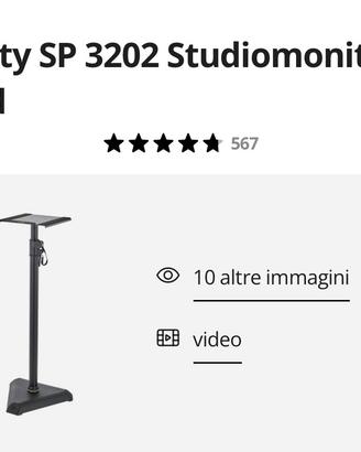 Gravity SP 3202 Studiomonitor Stand