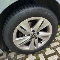 4 Cerchi originali in lega Wolkswagen 16’ + gomme