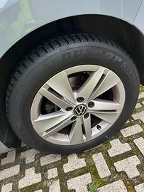4 Cerchi originali in lega Wolkswagen 16’ + gomme