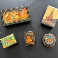 scatolette russe artigianato 
