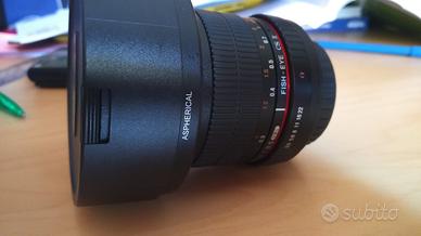 Samyang 8mm F/3.5 per Sony A