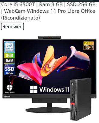 Mini PC lenovo Fisso