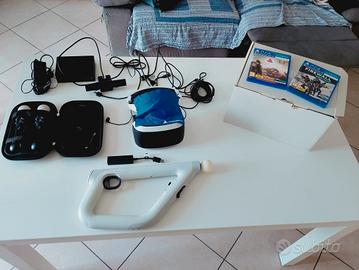 Visore VR1 con adattatore PS5 e accessori