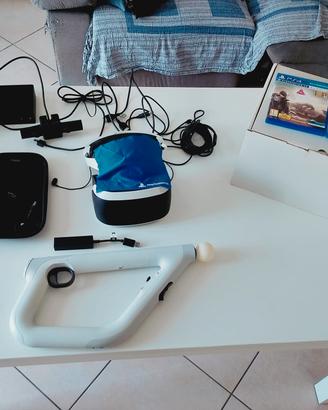 Visore VR1 con adattatore PS5 e accessori