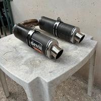 Scarico devil racing honda wfr 800