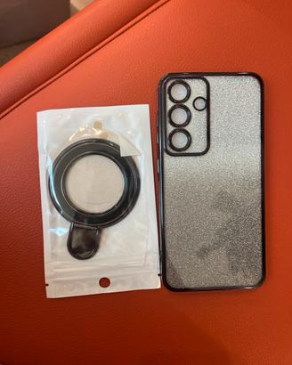 Cover samsung 24/25 +anello magnetico nuova