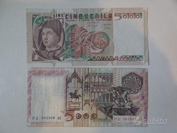 Banconota, Moneta di carta 5000 Lire Italia 1979