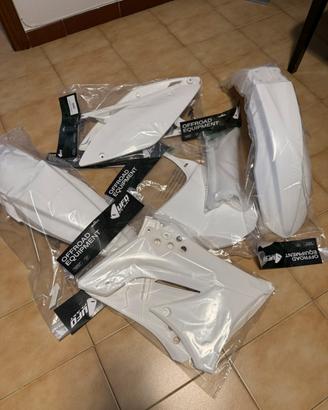 FULL KIT PLASTICHE BIANCO KAWASAKI KX 450 F