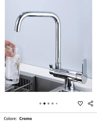 Rubinetto cucina 3 vie  pieghevole 