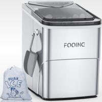 FOOING Macchina per Cubetti di Ghiaccio 6 Minuti c