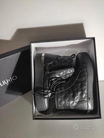 scarpe invernali polacchino liu.jo nere tag.37 