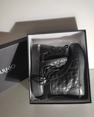 scarpe invernali polacchino liu.jo nere tag.37 