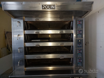 Forno elettrico polin m 8 area di cottura