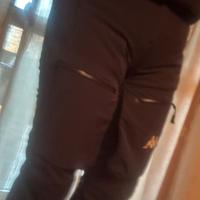 pantaloni da sci marca Kappa blu
