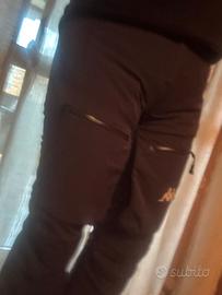 pantaloni da sci marca Kappa blu
