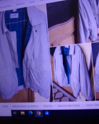 Giubbotto uomo invernale grigio XL