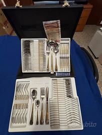 Servizio posate Inoxpran laminato oro 24K