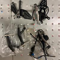 Kit completo pedane e cambio Yamaha R6 2017