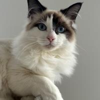 Gattine cedute insieme Ragdoll & Rosso