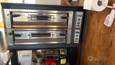 Forno pizza 6+6 piu’ impastatrice
