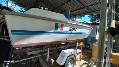 Barca Eolo di 5 metri con carrello omologato