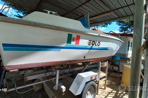 Barca Eolo di 5 metri con carrello omologato