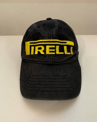 Cappellino Pirelli Vintage Nero