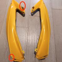 Fianchetti Yamaha r6 anno 2006-07 originali 