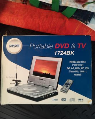 Lettore Dvd portatile/tv