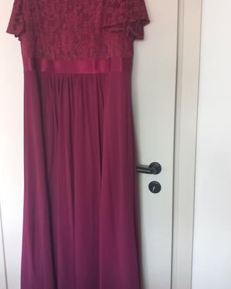 Abito da cerimonia bordeaux 